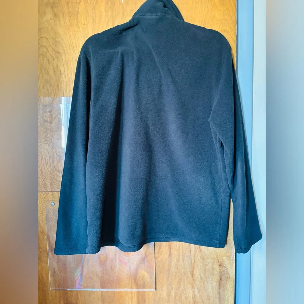 THE NORTH FACE Men’s Black Quarter-Zip Fleece, Size Medium